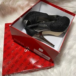 Guess platform heels